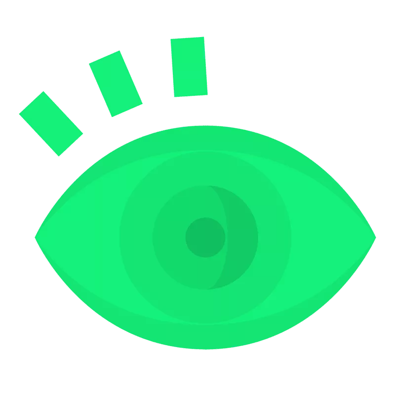 Evidence over bias value icon