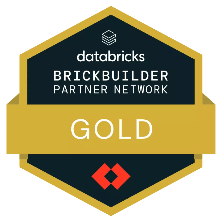 Databricks Brickbuilder parter network Gold badge